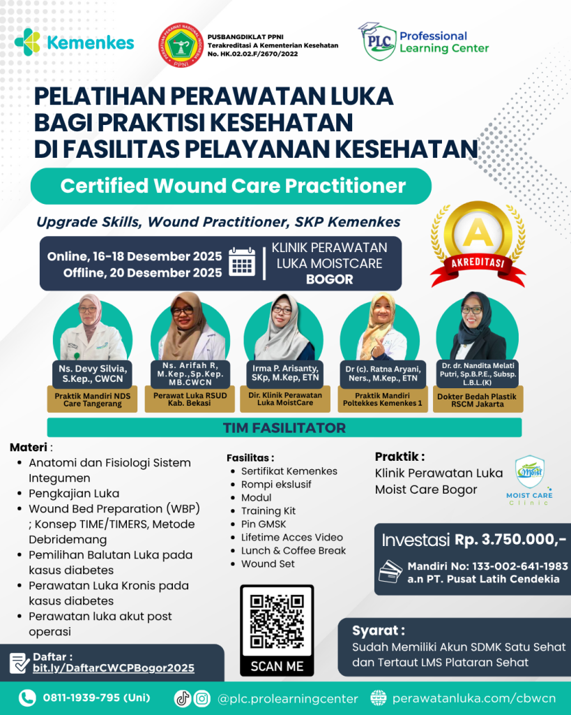 Pelatihan Perawatan Luka Modern - Kota Bogor